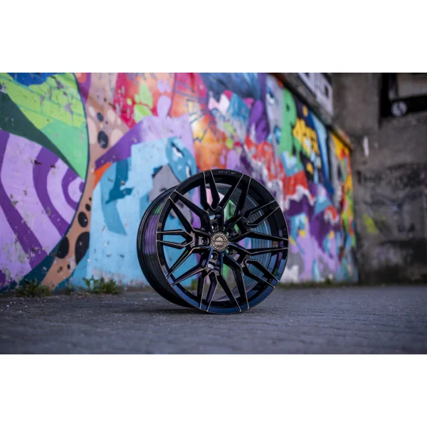 Concaver CVR6 20x8 ET20-40 BLANK Platinum Black